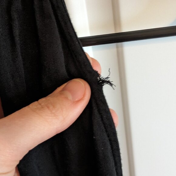 Forever21 Black Halter / Mock Neck Peek-a-Boo Cutout Bodysuit Size Medium - Picture 9 of 10